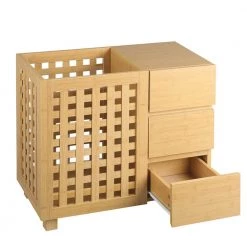 Unbranded Bathroom storage basket with drawer -Toilet Storage Shop beige shower caddies aybszhd1196 1f 1000