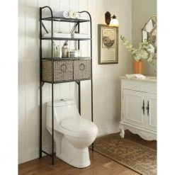 Toilet Storage Shop -Toilet Storage Shop black 4d concepts over the toilet storage 10180 c3 1000