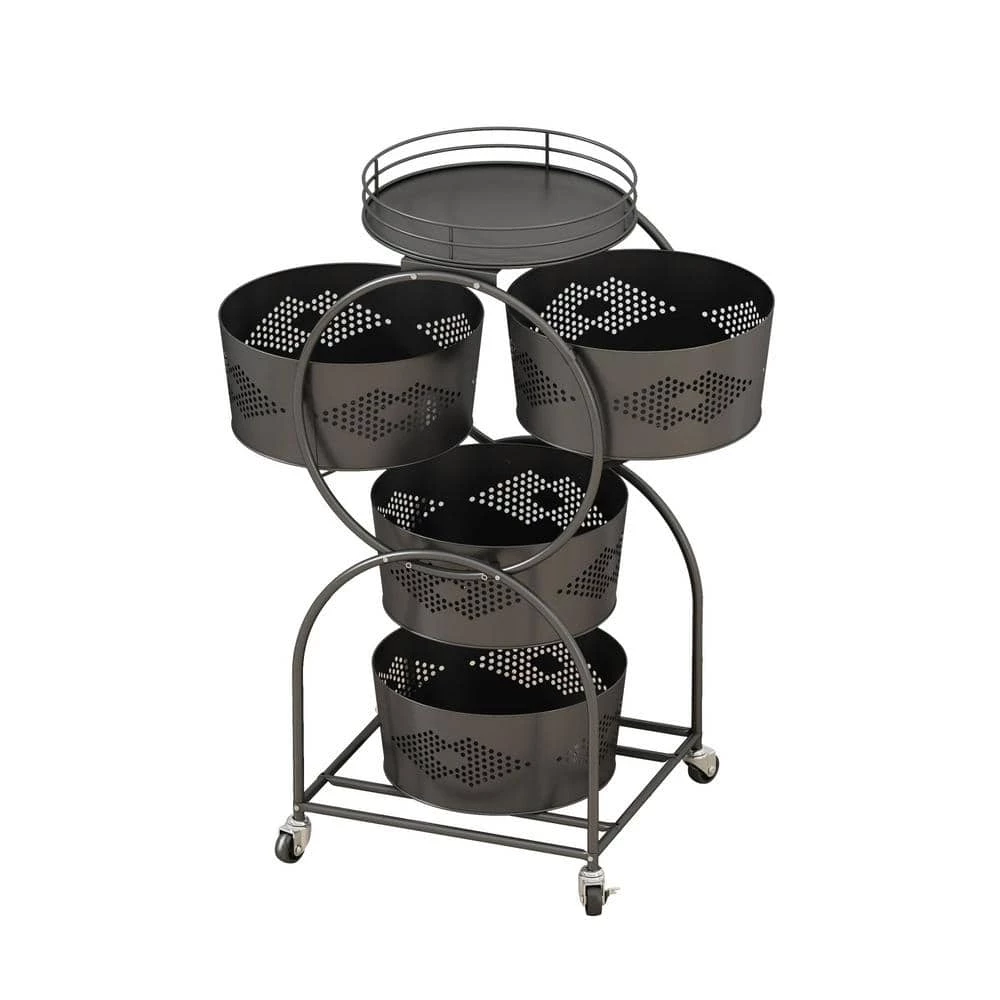 Aurora Decor AMA 16 in. W x 16 in. H x 34 in. D black Over-the-Toilet Storage Removable Rack Shelf Bathroom Kitchen Storage Wheels 3 Aurora Decor AMA 16 in. W x 16 in. H x 34 in. D black Over-the-Toilet Storage Removable Rack Shelf Bathroom Kitchen Storage Wheels