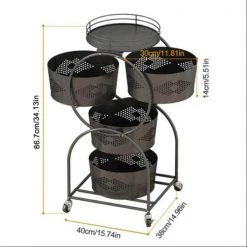 Aurora Decor AMA 16 in. W x 16 in. H x 34 in. D black Over-the-Toilet Storage Removable Rack Shelf Bathroom Kitchen Storage Wheels 17 Aurora Decor AMA 16 in. W x 16 in. H x 34 in. D black Over-the-Toilet Storage Removable Rack Shelf Bathroom Kitchen Storage Wheels -Toilet Storage Shop black aurora decor over the toilet storage bsychd2b03b 76 1000