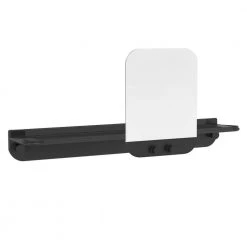 Better Living Aluminum Glide Shower Shelf in Black with Mirror 10 Better Living Aluminum Glide Shower Shelf in Black with Mirror -Toilet Storage Shop black better living shower caddies 11681 1f 1000