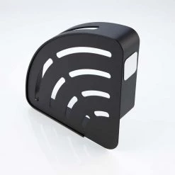 INSTER 2- Pack Wall Mount Stainless Steel Bathroom Corner Shelf with Rain Stand, Waterproof, Corrosion Resistant, in Black -Toilet Storage Shop black inster shower caddies hddtmjj0012 1f 1000