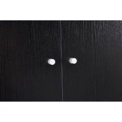 Whatseaso 24.8 in. W x 76.77 in. H x 7.87 in. D Black MDF Over-the-Toilet Storage Bathroom Space Saver Storage Cabinet in Black 16 Whatseaso 24.8 in. W x 76.77 in. H x 7.87 in. D Black MDF Over-the-Toilet Storage Bathroom Space Saver Storage Cabinet in Black -Toilet Storage Shop black over the toilet storage aun 110511138 fa 1000