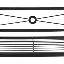 Sorbus 23.75 in. W x 66 in. H x 9.87 in. D Black Over-the-Toilet Storage Metal -Toilet Storage Shop black sorbus over the toilet storage bat ovt fa 1000