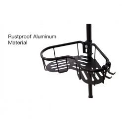 Utopia Alley Flat Shelf Rustproof Corner Shower Caddy 4 Adjustable Shelves in Black -Toilet Storage Shop black utopia alley shower caddies pc13 1f 1000