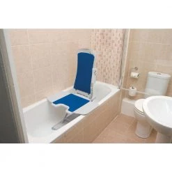Drive Medical Whisper Ultra Quiet Bath Lift in Blue 9 Drive Medical Whisper Ultra Quiet Bath Lift in Blue -Toilet Storage Shop blue drive medical shower seats 477150312 1f 1000