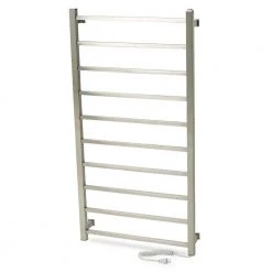 MYSON GEM Series 10-Bar Electric Towel Warmer in Bright Chrome