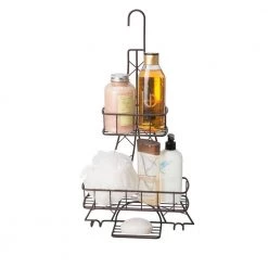 Elle Decor Ville Des Lumieres Collection Eiffel Tower Shower Caddy 8 Elle Decor Ville Des Lumieres Collection Eiffel Tower Shower Caddy -Toilet Storage Shop bronze elle decor shower caddies el 44017 orb 4f 1000