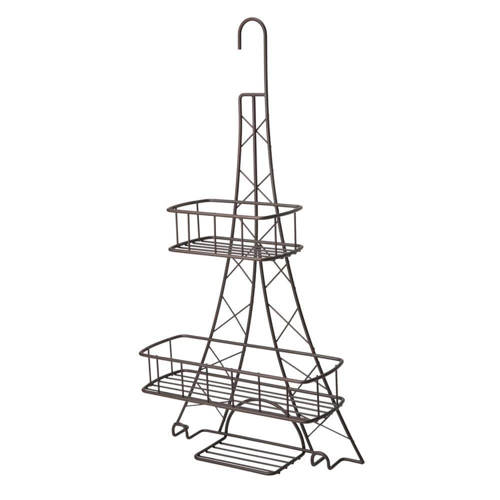 Elle Decor Ville Des Lumieres Collection Eiffel Tower Shower Caddy 3 Elle Decor Ville Des Lumieres Collection Eiffel Tower Shower Caddy