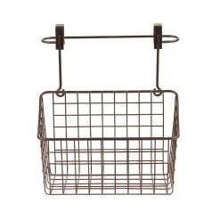 Spectrum Grid Over the Cabinet Towel Bar and Medium Basket in Bronze 14 Spectrum Grid Over the Cabinet Towel Bar and Medium Basket in Bronze -Toilet Storage Shop bronze shower caddies 48524 fa 1000