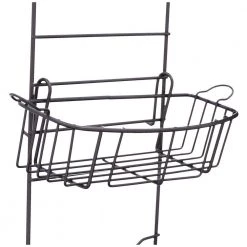 Zenna Home Over-the-Shower Door Caddy in Bronze -Toilet Storage Shop bronze zenna home shower caddies e7803hb a0 1000