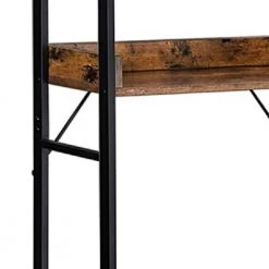 Benjara Hugh 9.8 in. W x 65 in. H x 24.8 in. D Brown Over-the-Toilet Storage Bathroom Rack in Brown and Black 10 Benjara Hugh 9.8 in. W x 65 in. H x 24.8 in. D Brown Over-the-Toilet Storage Bathroom Rack in Brown and Black -Toilet Storage Shop brown and black benjara over the toilet storage bm274769 4f 1000