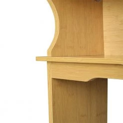 Aoibox 23.62 in. W x 62.4 in. H x 9.06 in. D Brown Bamboo Bathroom Over-the-Toilet Storage, Washing Machine Rack, 3-Shelves -Toilet Storage Shop brown over the toilet storage snmx3354 44 1000