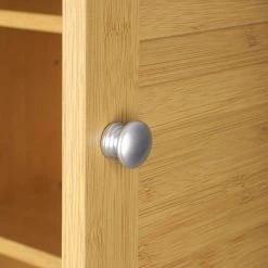 Unbranded Doonans 23.62 in. W x 62.4 in. H x 9.06 in. D Brown Bamboo Over-the-Toilet Storage -Toilet Storage Shop brown over the toilet storage ssy928 0059 44 1000