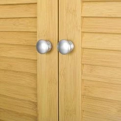 Unbranded Doonans 23.62 in. W x 62.4 in. H x 9.06 in. D Brown Bamboo Over-the-Toilet Storage -Toilet Storage Shop brown over the toilet storage ssy928 0059 76 1000