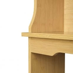 Unbranded Doonans 23.62 in. W x 62.4 in. H x 9.06 in. D Brown Bamboo Over-the-Toilet Storage -Toilet Storage Shop brown over the toilet storage ssy928 0059 fa 1000