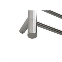 ANZZI Eve 8-Bar Stainless Steel Wall Mounted Electric Towel Warmer Rack in Brushed Nickel -Toilet Storage Shop brushed nickel anzzi towel warmers tw az012bn fa 1000