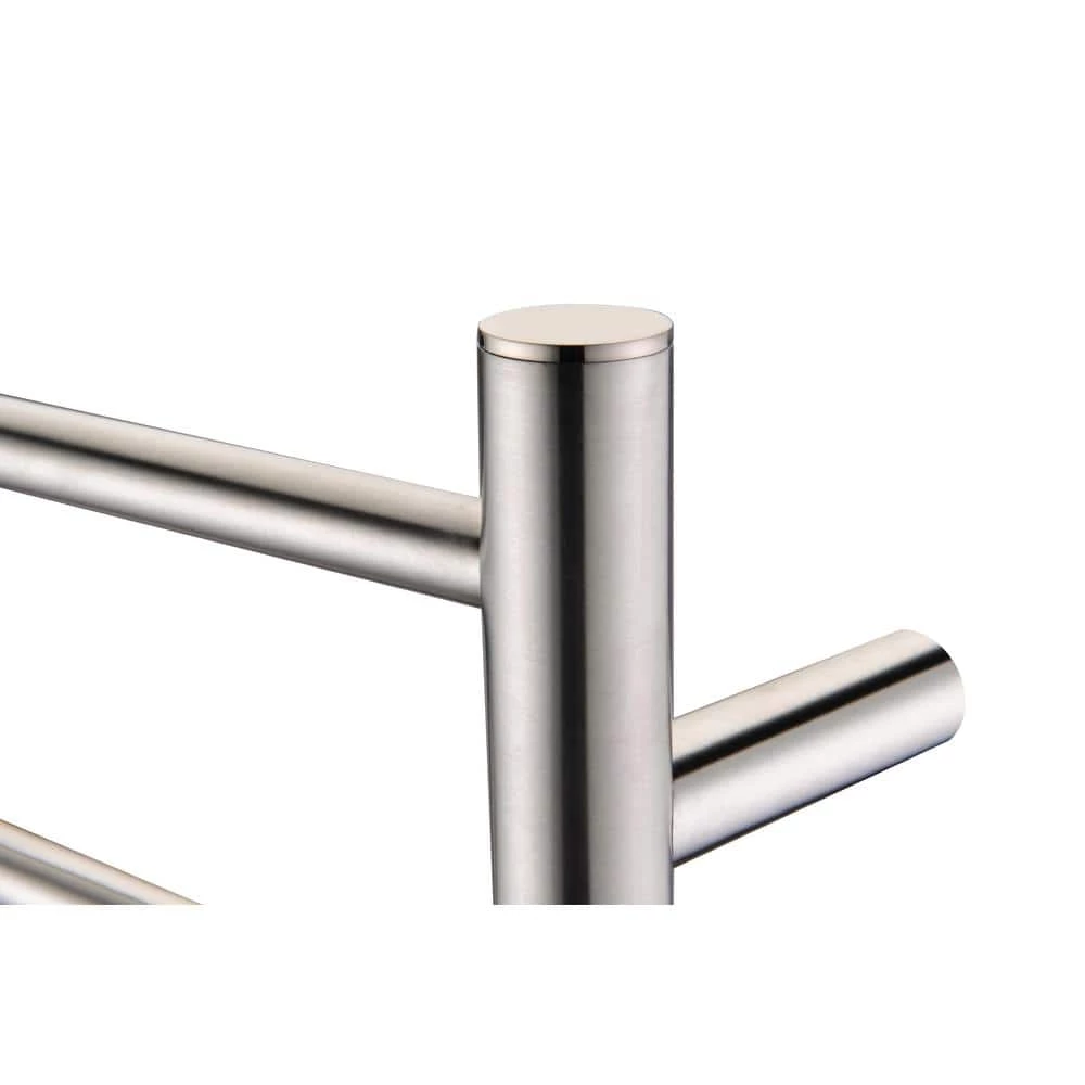 ANZZI Glow 4-Bar Electric Towel Warmer in Brushed Nickel 6 ANZZI Glow 4-Bar Electric Towel Warmer in Brushed Nickel - Image 4