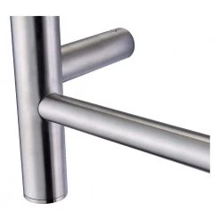 ANZZI Gown 7-Bar Electric Towel Warmer in Brushed Nickel -Toilet Storage Shop brushed nickel anzzi towel warmers tw az027bn a0 1000