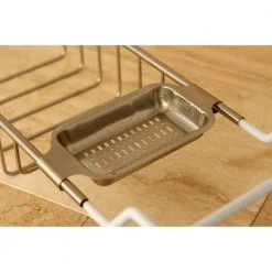 Kingston Brass Claw Foot Bathtub Caddy in Brushed Nickel 12 Kingston Brass Claw Foot Bathtub Caddy in Brushed Nickel -Toilet Storage Shop brushed nickel kingston brass shower caddies hcc2158 4f 1000