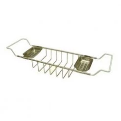 Kingston Brass Claw Foot Bathtub Caddy in Brushed Nickel
