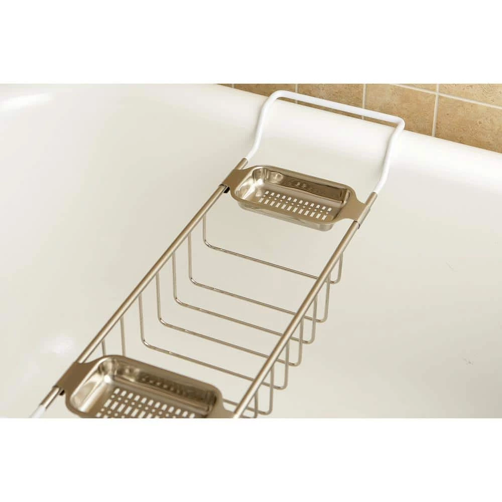 Kingston Brass Claw Foot Bathtub Caddy in Brushed Nickel 5 Kingston Brass Claw Foot Bathtub Caddy in Brushed Nickel - Image 3