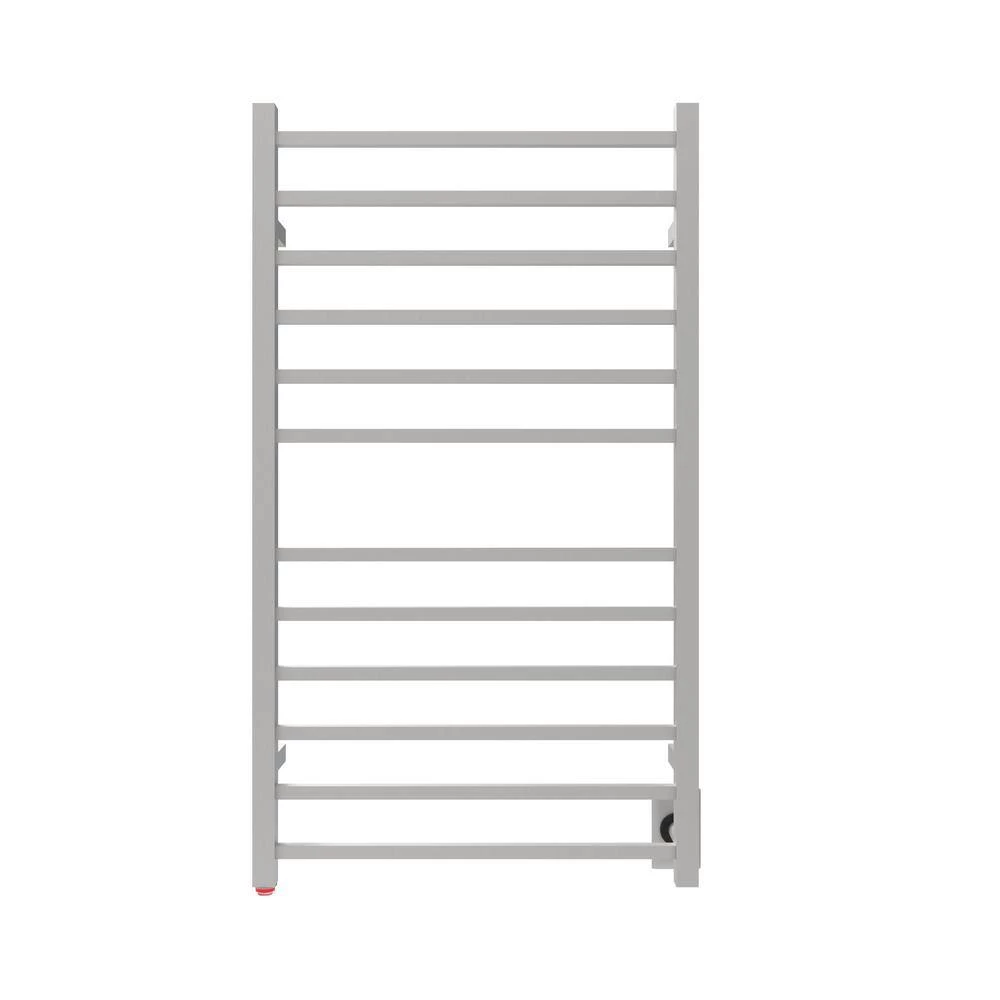 Amba Radiant Square Large 12-Bar Hardwired Electric Towel Warmer in Brushed Stainless Steel 5 Amba Radiant Square Large 12-Bar Hardwired Electric Towel Warmer in Brushed Stainless Steel - Image 3