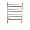 Amba Radiant Straight 10-Bar Plug-In Electric Towel Warmer in Brushed Stainless Steel 1 Amba Radiant Straight 10-Bar Plug-In Electric Towel Warmer in Brushed Stainless Steel -Toilet Storage Shop brushed stainless steel amba towel warmers rwp sb 64 1000