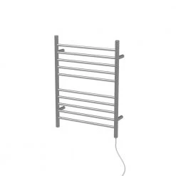 Amba Radiant Straight 10-Bar Plug-In Electric Towel Warmer in Brushed Stainless Steel -Toilet Storage Shop brushed stainless steel amba towel warmers rwp sb a0 1000