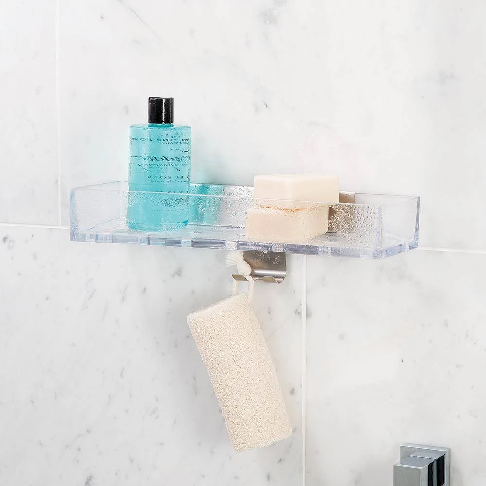 Better Living Linea Luxury Shower Basket in Brushed Stainless Steel 4 Better Living Linea Luxury Shower Basket in Brushed Stainless Steel - Image 2