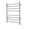 Kingston Brass Templeton Radiant 8-Bar Electric Towel Warmer in Brushed Stainless Steel 1 Kingston Brass Templeton Radiant 8-Bar Electric Towel Warmer in Brushed Stainless Steel -Toilet Storage Shop brushed stainless steel kingston brass towel warmers htww3624sn 64 1000