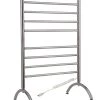 WarmlyYours Barcelona 8-Bars Plug-In 120-Volt 37 in. Stainless Steel Towel Warmer in Brushed 1 WarmlyYours Barcelona 8-Bars Plug-In 120-Volt 37 in. Stainless Steel Towel Warmer in Brushed -Toilet Storage Shop brushed warmlyyours towel warmers tw bc 08bs fs2 64 1000