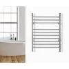 WarmlyYours Infinity 10-Bars Hardwired and Plug-In 120 V 32 in. Towel Warmer in Brushed Stainless Steel -Toilet Storage Shop brushed warmlyyours towel warmers tw f10bs hp 64 1000