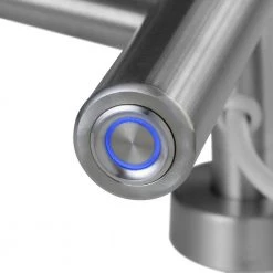 WarmlyYours Infinity 10-Bars Hardwired and Plug-In 120 V 32 in. Towel Warmer in Brushed Stainless Steel -Toilet Storage Shop brushed warmlyyours towel warmers tw f10bs hp 76 1000