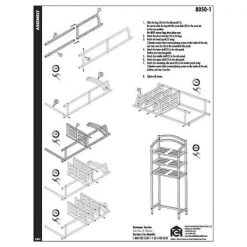 HOUSEHOLD ESSENTIALS 23.5 in. W Over the Toilet 3-Tier Rack in Expresso 7 HOUSEHOLD ESSENTIALS 23.5 in. W Over the Toilet 3-Tier Rack in Expresso -Toilet Storage Shop chocolate brown household essentials over the toilet storage 8050 1 d4 1000