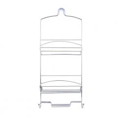 Bath Bliss Harbor Collection Deluxe Shower Caddy in Chrome 14 Bath Bliss Harbor Collection Deluxe Shower Caddy in Chrome -Toilet Storage Shop chrome bath bliss shower caddies 10141 chrome fa 1000