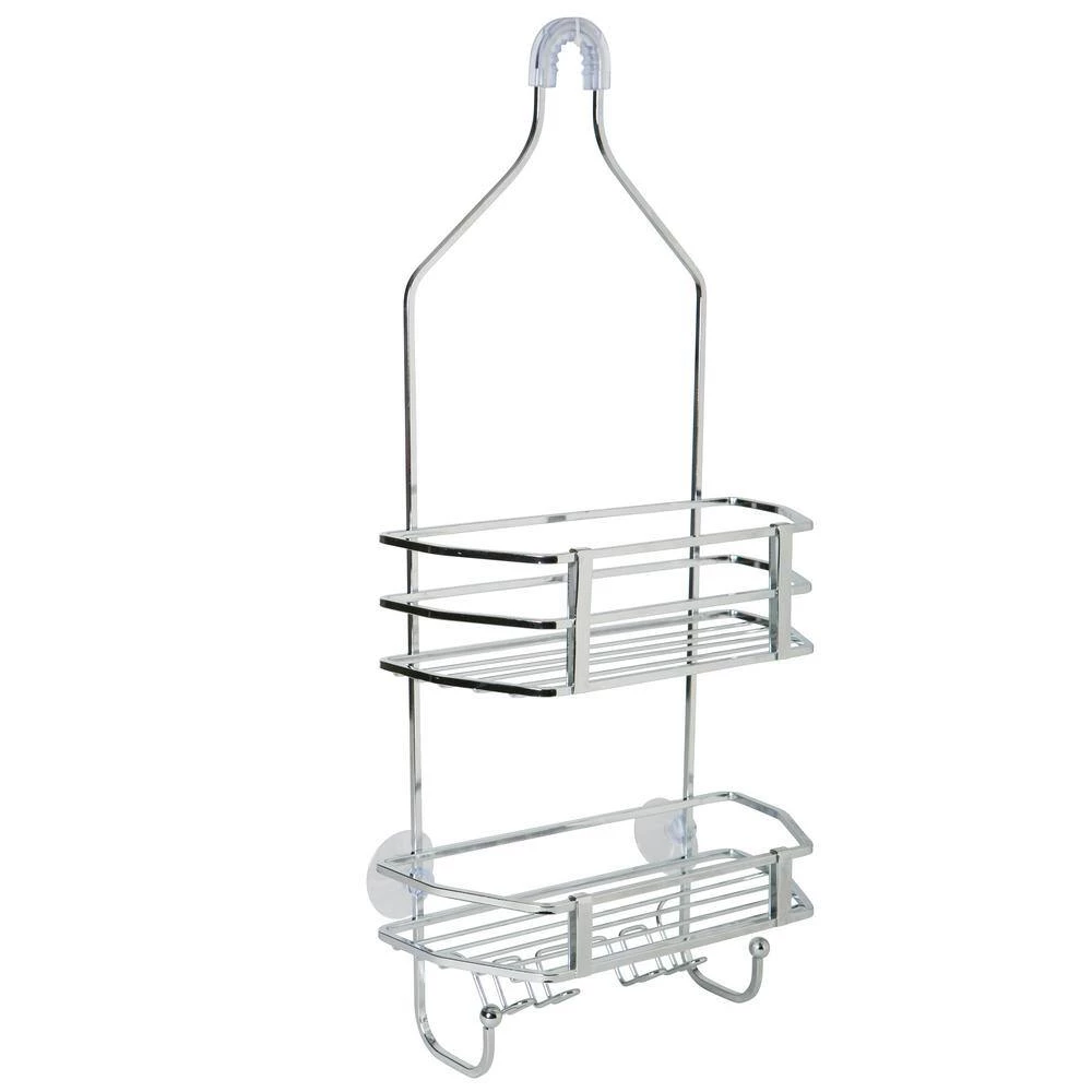 Bath Bliss Square Wire Shower Caddy - Moderno -CHR 5 Bath Bliss Square Wire Shower Caddy - Moderno -CHR - Image 3