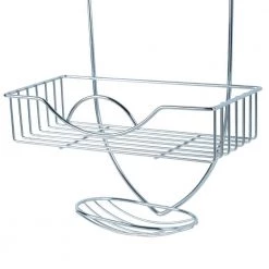 Bath Bliss Rainbow Design Shower Caddy in Chrome -Toilet Storage Shop chrome bath bliss shower caddies 4707 chr 1f 1000