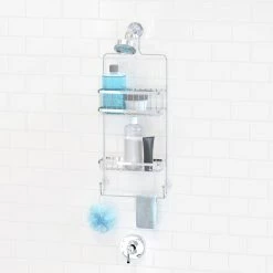 Better Living ASTRA 2-Tier Shower Caddy 7 Better Living ASTRA 2-Tier Shower Caddy -Toilet Storage Shop chrome better living shower caddies 13214 31 1000