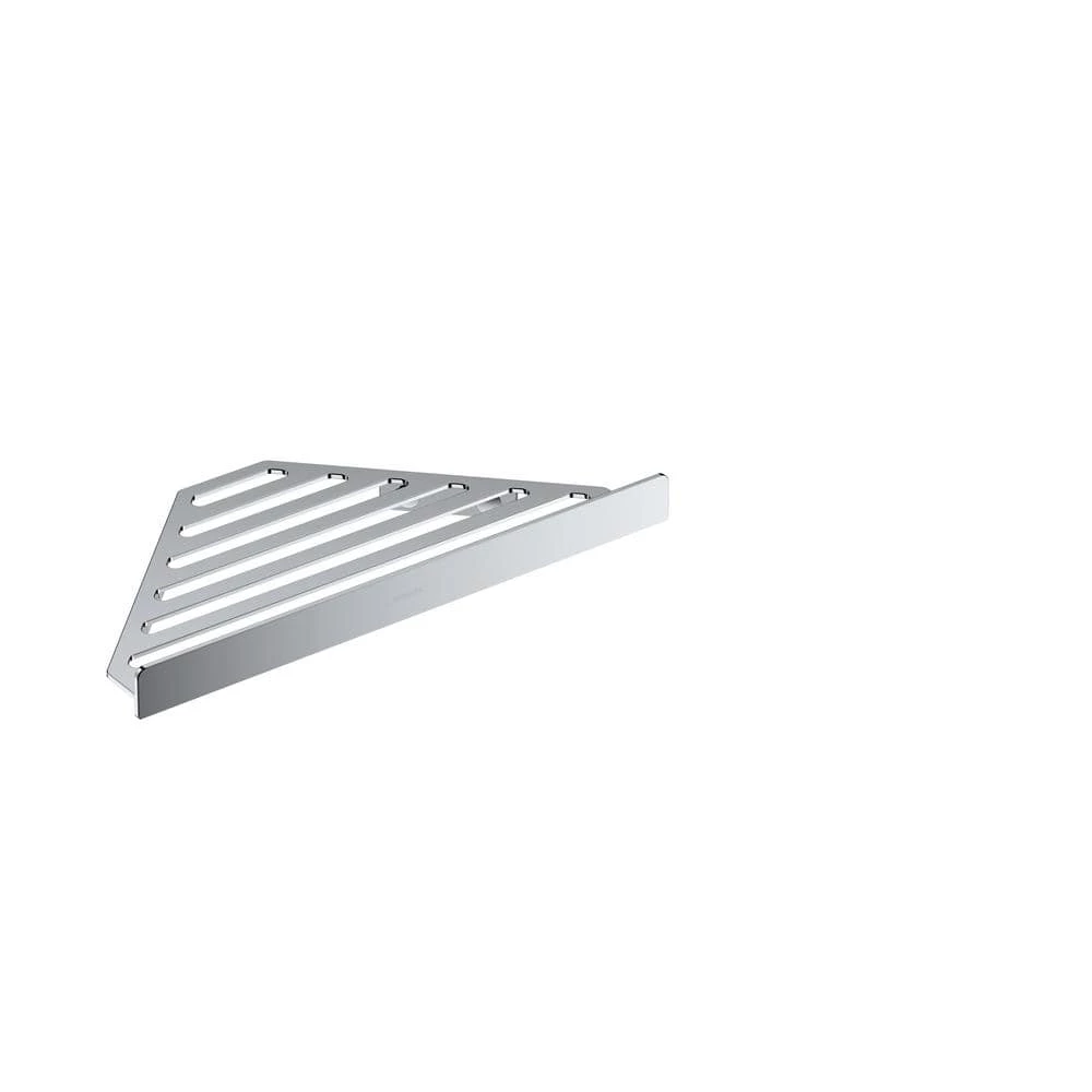 Hansgrohe AddStoris Wall Mount Corner Basket in Chrome 3 Hansgrohe AddStoris Wall Mount Corner Basket in Chrome
