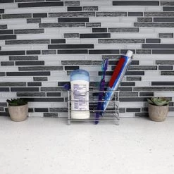 Unbranded Steel Bath Caddies Organizer in Chrome 15 Unbranded Steel Bath Caddies Organizer in Chrome -Toilet Storage Shop chrome shower caddies hdc69948 31 1000