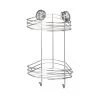 Wenko Vacuum Loc 2-Tier Corner Rack in Chrome 1 Wenko Vacuum Loc 2-Tier Corner Rack in Chrome -Toilet Storage Shop chrome wenko shower caddies 20885100 64 1000