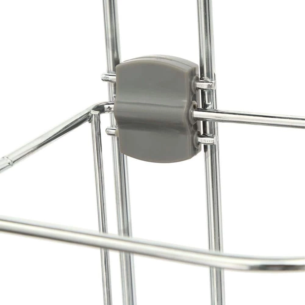 Zenna Home Expandable Shower Head Caddy for Hand Held Shower or Tall Bottles in Chrome 5 Zenna Home Expandable Shower Head Caddy for Hand Held Shower or Tall Bottles in Chrome - Image 3