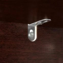 RiverRidge Home Hayward 27.38 in. W x 64.25 in. H x 7.88 in. D Over-the-Toilet Storage in Dark Woodgrain Veneer -Toilet Storage Shop dark woodgrain riverridge home over the toilet storage 06 177 1d 1000