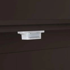 RiverRidge Home Ellsworth 27.36 in. W x 64.57 in. H x 9.25 in. D Brown Over-the-Toilet Storage -Toilet Storage Shop espresso riverridge home over the toilet storage 06 032 66 1000