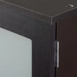 Zenna Home 23.25 in. W x 66.5 in. H x 8.25 in. D Chrome Over-the-Toilet Storage with Glass Doors -Toilet Storage Shop espresso zenna home over the toilet storage 9820chbb 40 1000