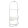 Glacier Bay Over-the-Shower Caddy in Frosted Clear