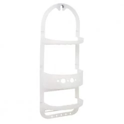 Glacier Bay Over-the-Shower Caddy in Frosted Clear
