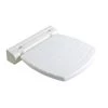 PONTE GIULIO Choice Folding Shower Seat -Toilet Storage Shop glossy white ponte giulio shower seats 4fauhs01w1 64 1000