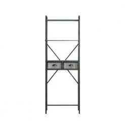 Toilet Storage Shop 19 4D Concepts Montclair 23.6 in. W x 11.42 in. D x 72.6 in. H Space Saver Metal